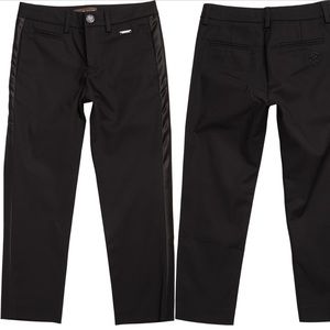 NWT Roberto Cavalli dress pants - tuxedo stripe - size 6 - made in Italy